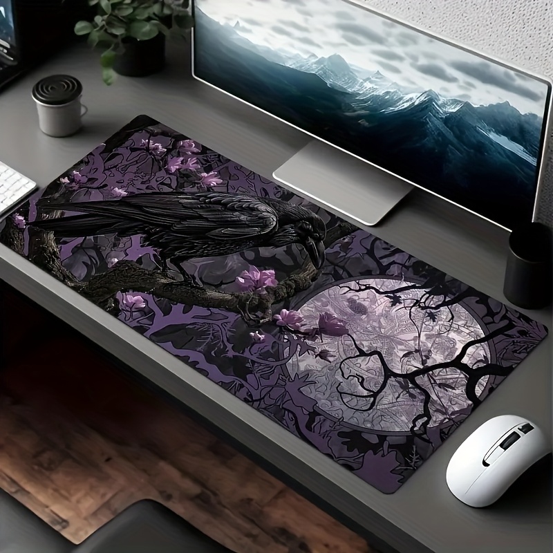 Tradescantia Purple - Gotik Kuzgun Ayışığı Mouse Pad'i -