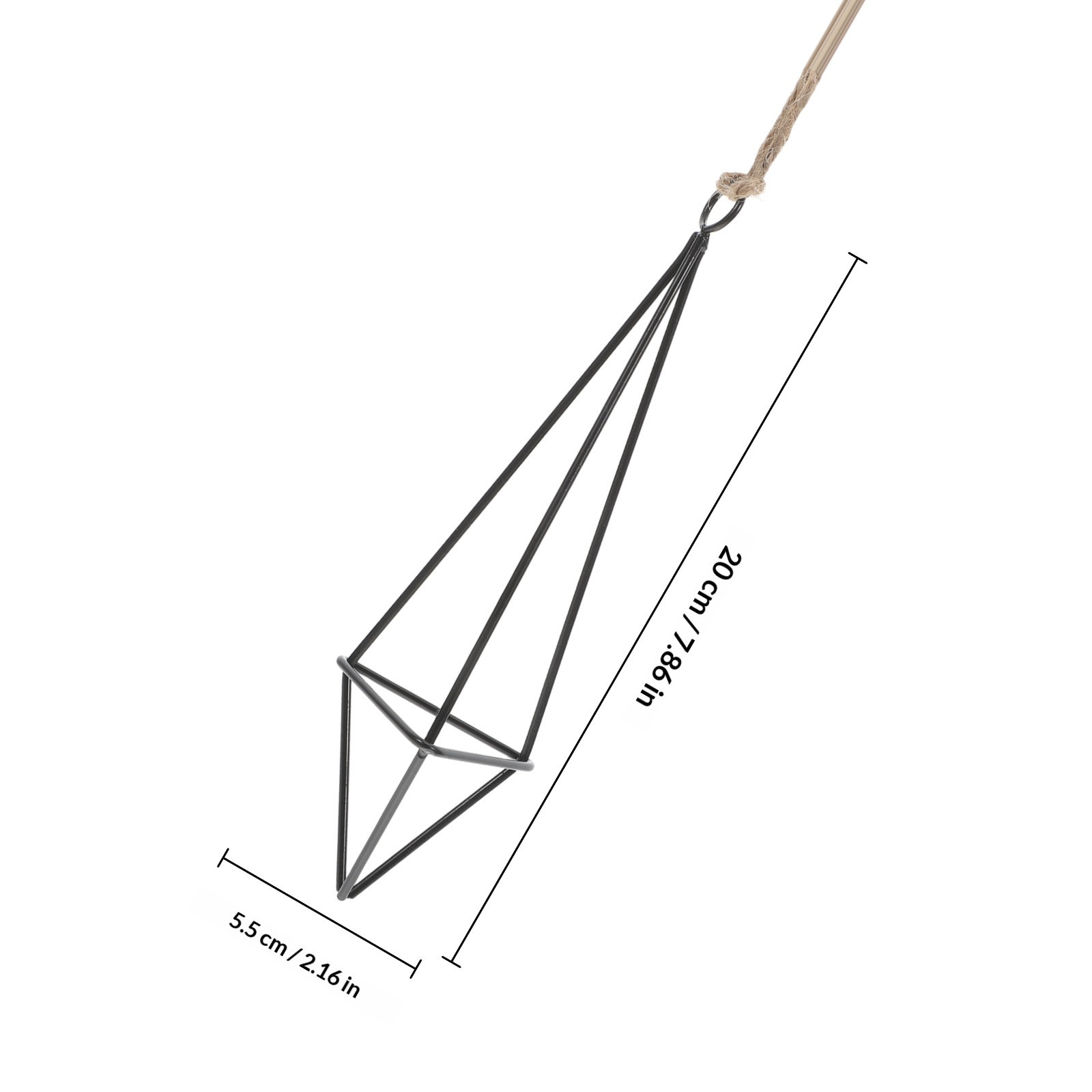 Geometrik Demir Sanatı Hava Bi - Spider Plant Hanging incelemesi ve fiyatı