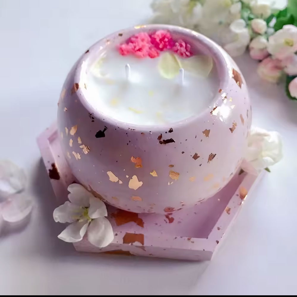 Silikon Kalıp, Yuvarlak Şamdan - Echeveria Succulent incelemesi ve fiyatı