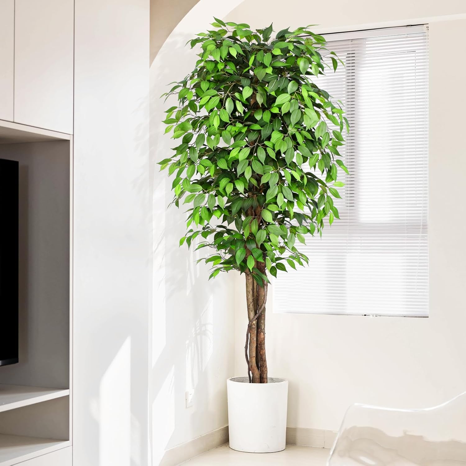 Gerçekçi Yapay Ficus Ağacı, Do - Ficus Lyrata Tree incelemesi ve fiyatı