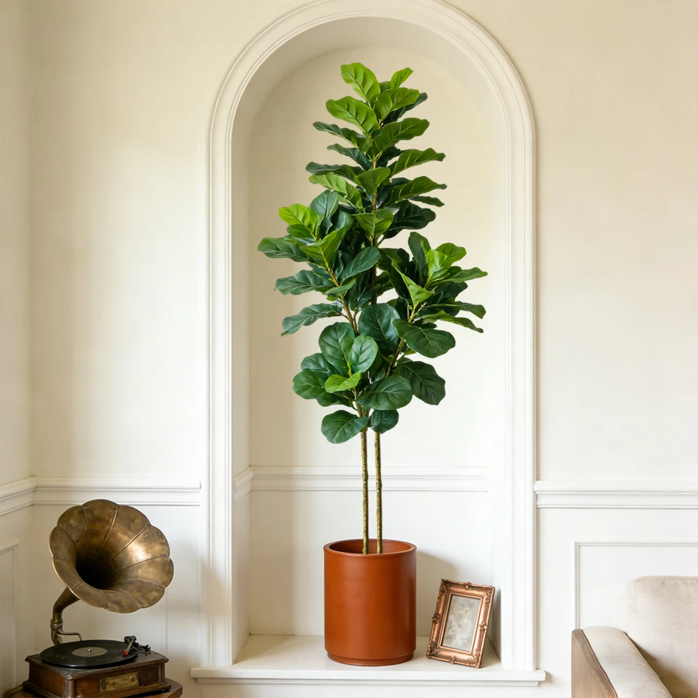 64/122cm Yapay Fiddle Fig Ağac - Ficus Lyrata Tree incelemesi ve fiyatı