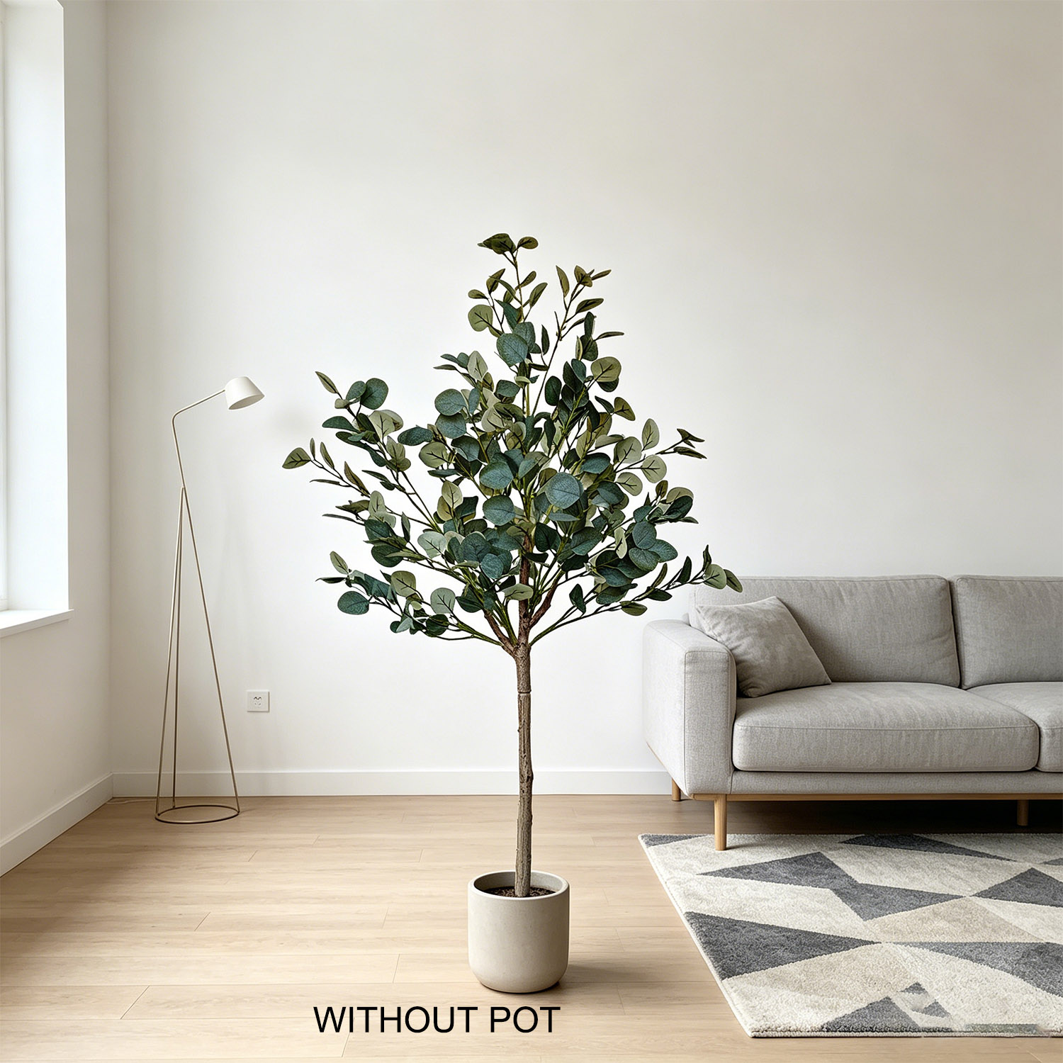 140cm Yapay Okaliptüs Bitkisi  - Ficus Lyrata Tree incelemesi ve fiyatı