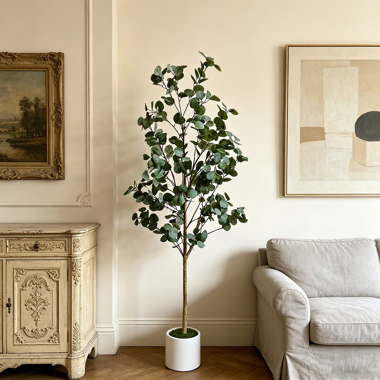 120-155Cm/5.1Ft Yapay Okaliptü - Ficus Lyrata Tree incelemesi ve fiyatı